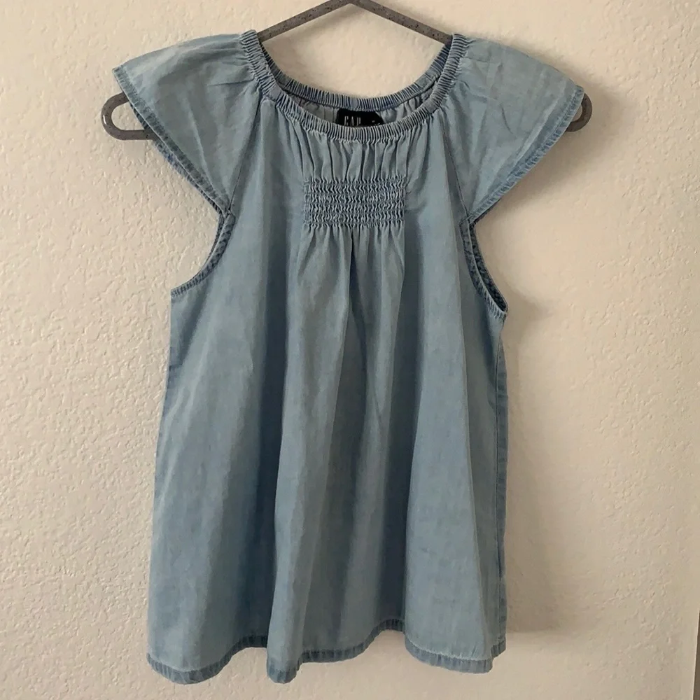 Gap Girls Denim Top